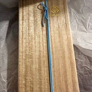 Cohana Wooden Box with Blue Cord